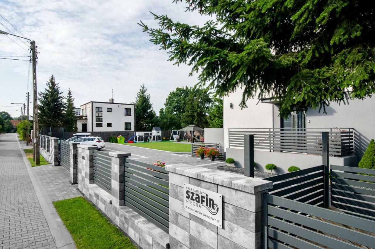Apartamenty Szafir Stegna 斯蒂格纳 外观 照片