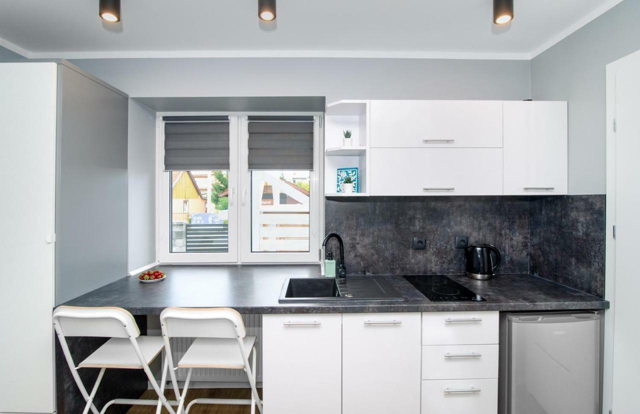Apartamenty Szafir Stegna 斯蒂格纳 外观 照片